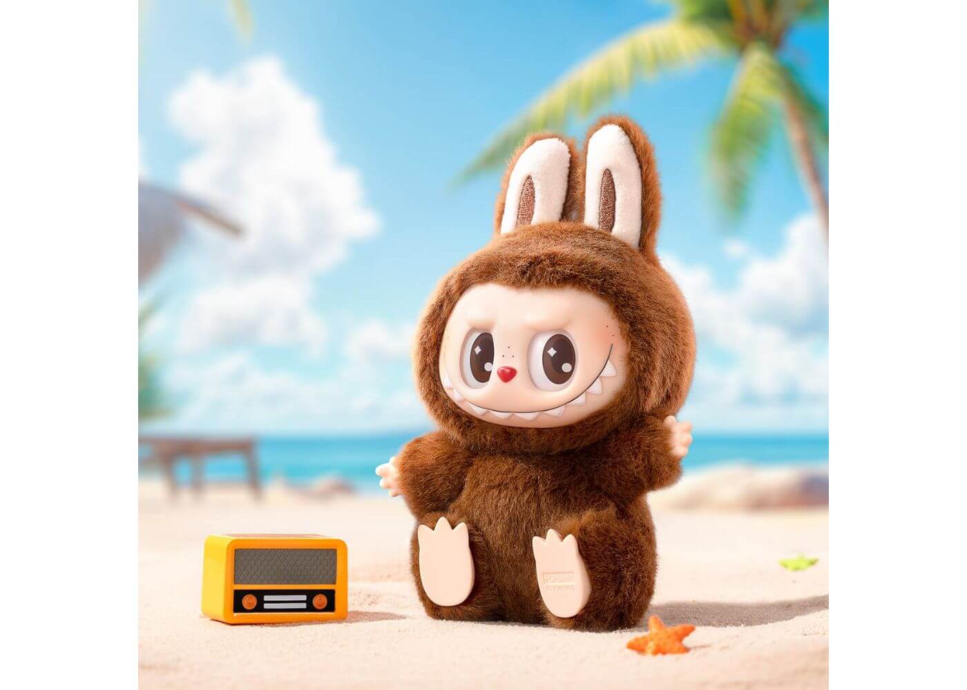POP MART The Monsters Labubu Have a Seat Series Plush Pendant