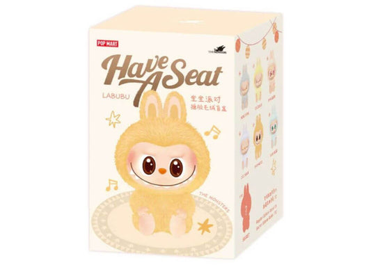 POP MART The Monsters Labubu Have a Seat Series Plush Pendant