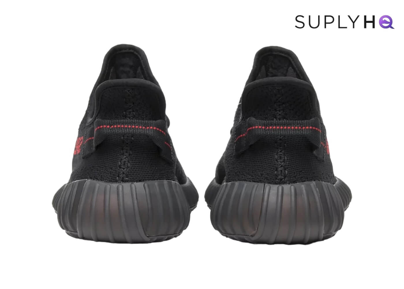 ADIDAS YEEZY BOOST 350 V2 BLACK RED 'BRED'