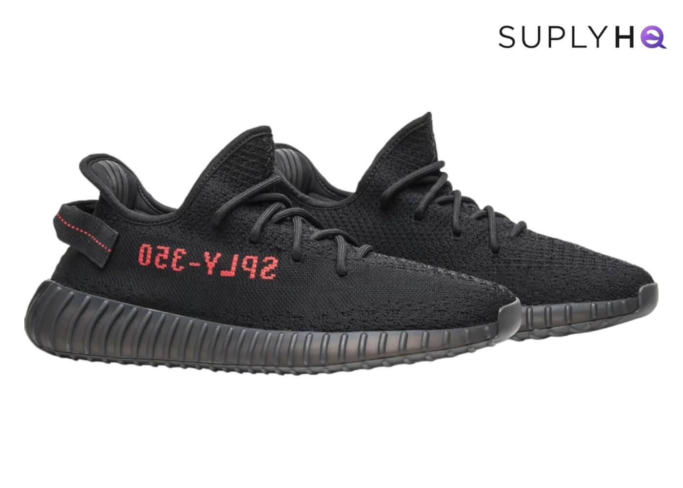 ADIDAS YEEZY BOOST 350 V2 BLACK RED 'BRED'