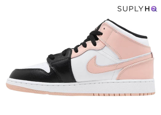 JORDAN 1 MID 'ARCTIC ORANGE BLACK TOE' WOMENS/GS