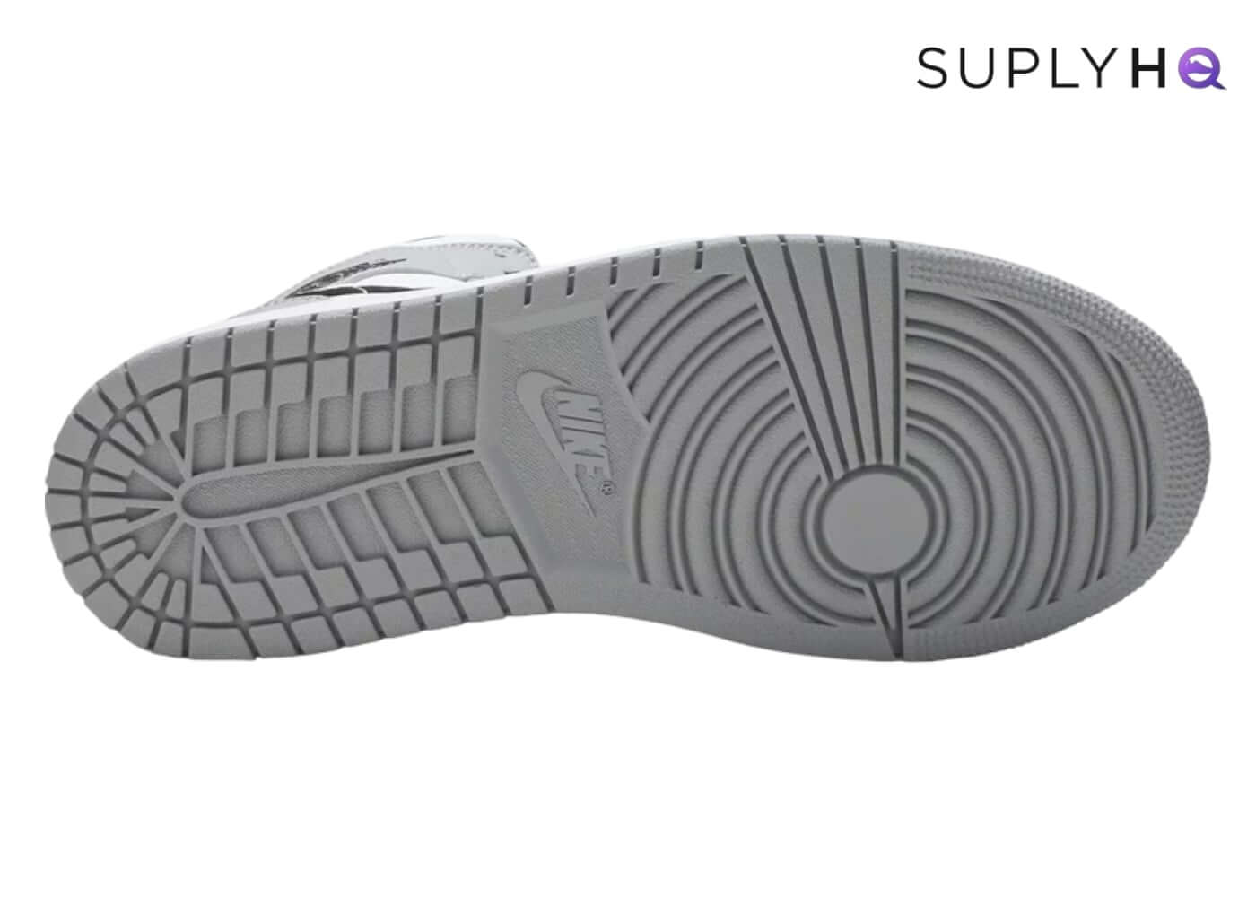 JORDAN 1 MID 'SMOKE GREY'