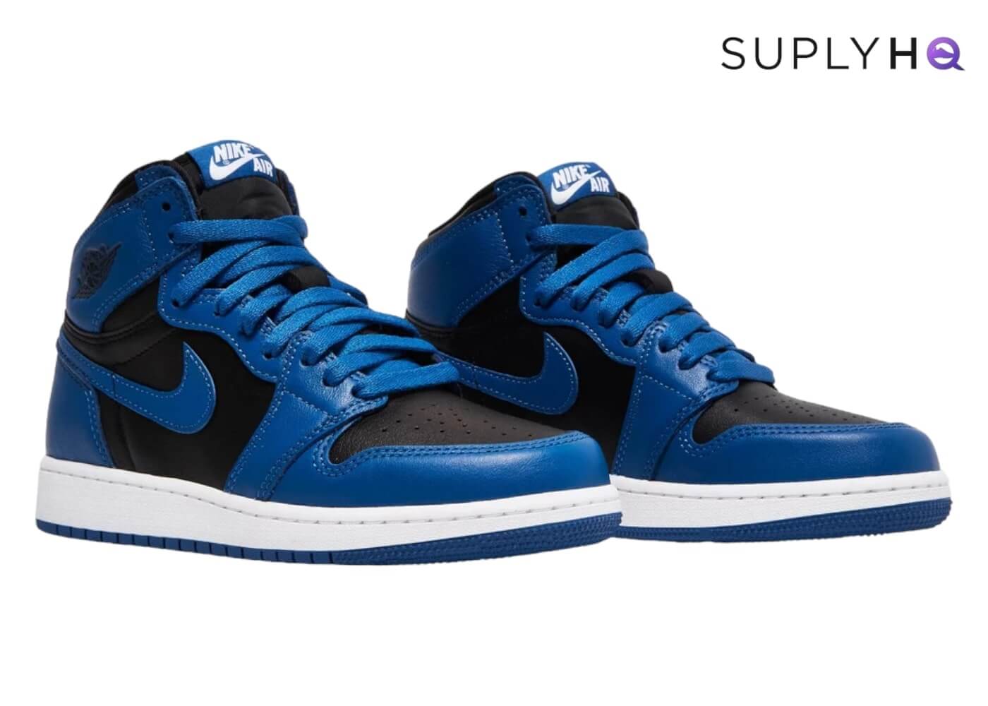 JORDAN 1 HIGH OG 'DARK MARINA BLUE' WOMENS/GS