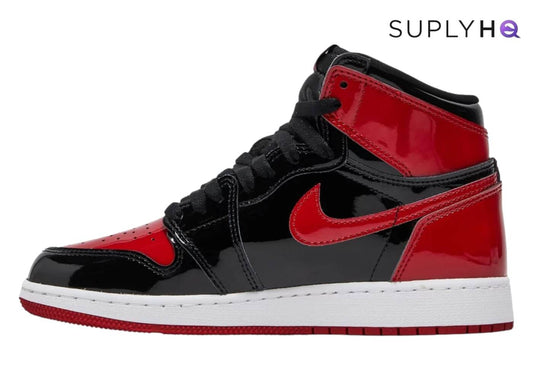 JORDAN 1 HIGH OG 'PATENT BRED' WOMENS/GS