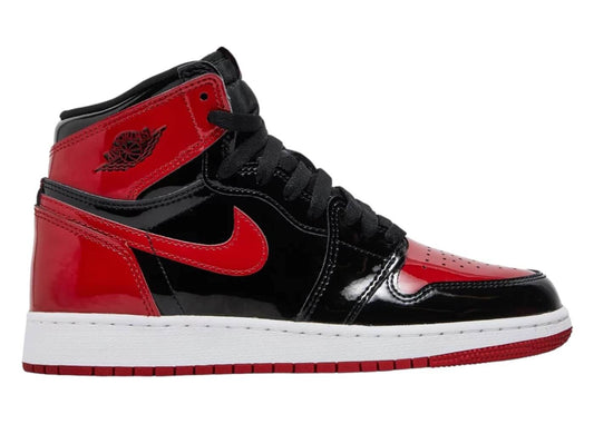 JORDAN 1 HIGH OG 'PATENT BRED' WOMENS/GS