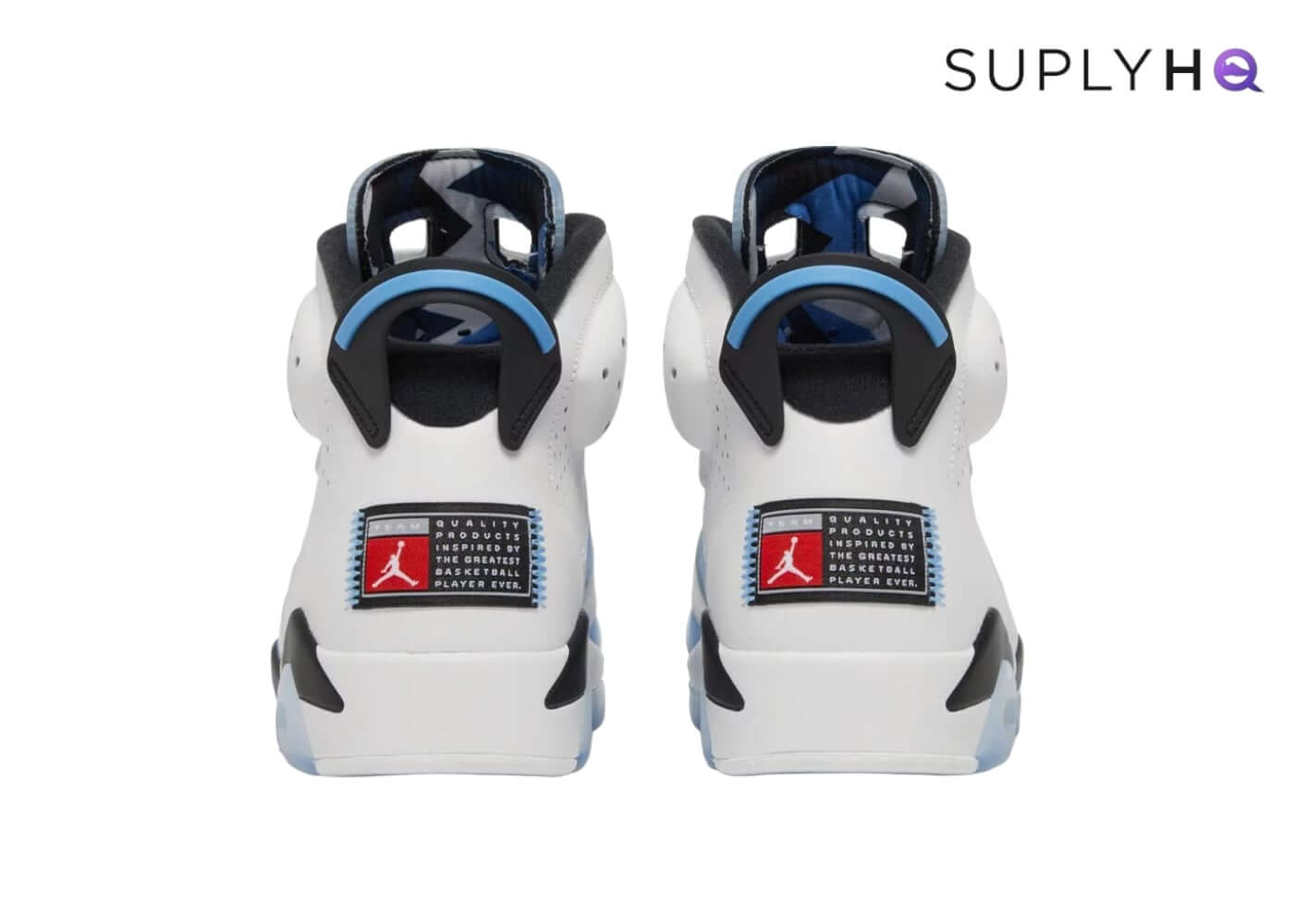 JORDAN 6 'UNC WHITE'