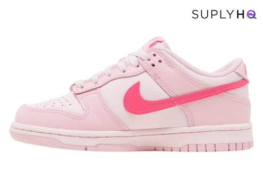 NIKE DUNK LOW 'TRIPLE PINK' WOMENS/GS