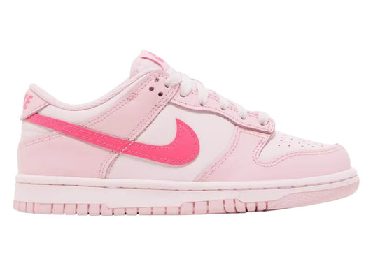 NIKE DUNK LOW 'TRIPLE PINK' WOMENS/GS
