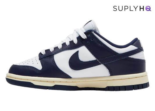 NIKE DUNK LOW 'VINTAGE NAVY' W