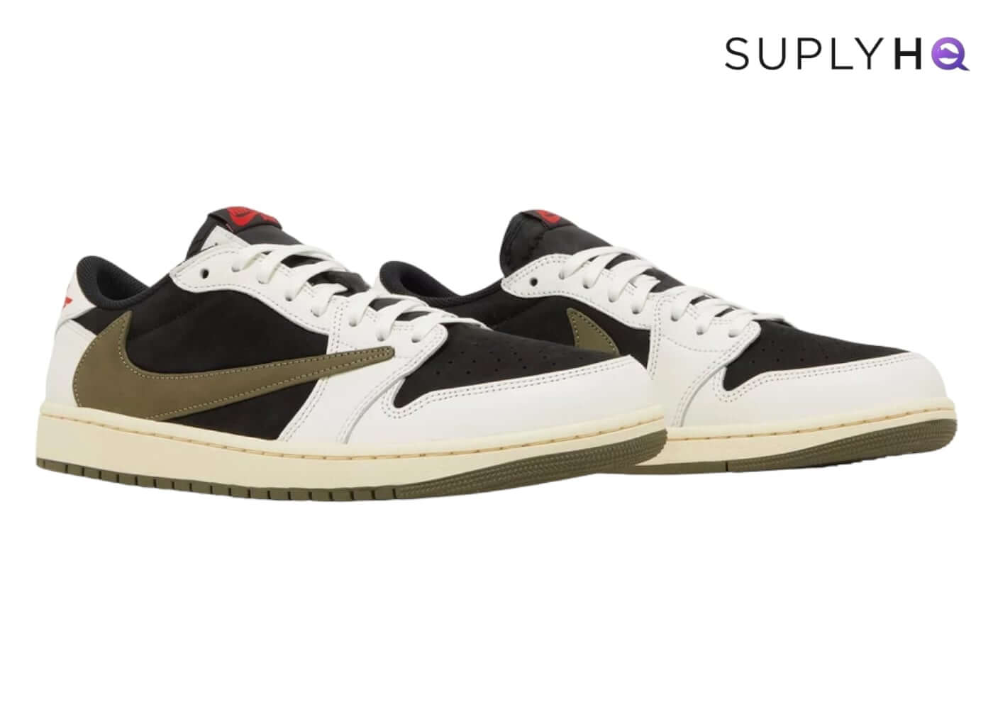 JORDAN 1 LOW OG SP TRAVIS SCOTT 'OLIVE' W