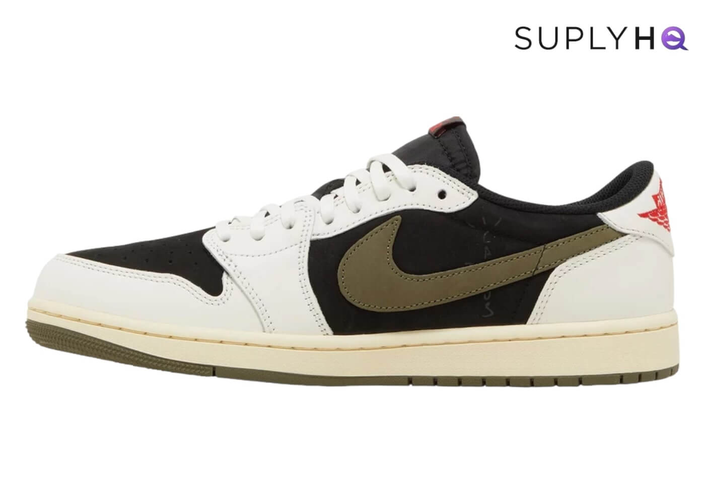 JORDAN 1 LOW OG SP TRAVIS SCOTT 'OLIVE' W