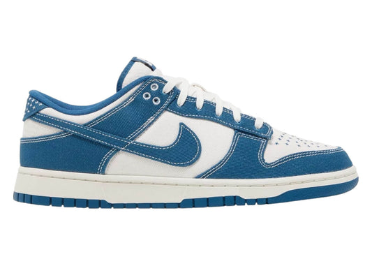 NIKE DUNK LOW 'INDUSTRY BLUE SASHIKO'