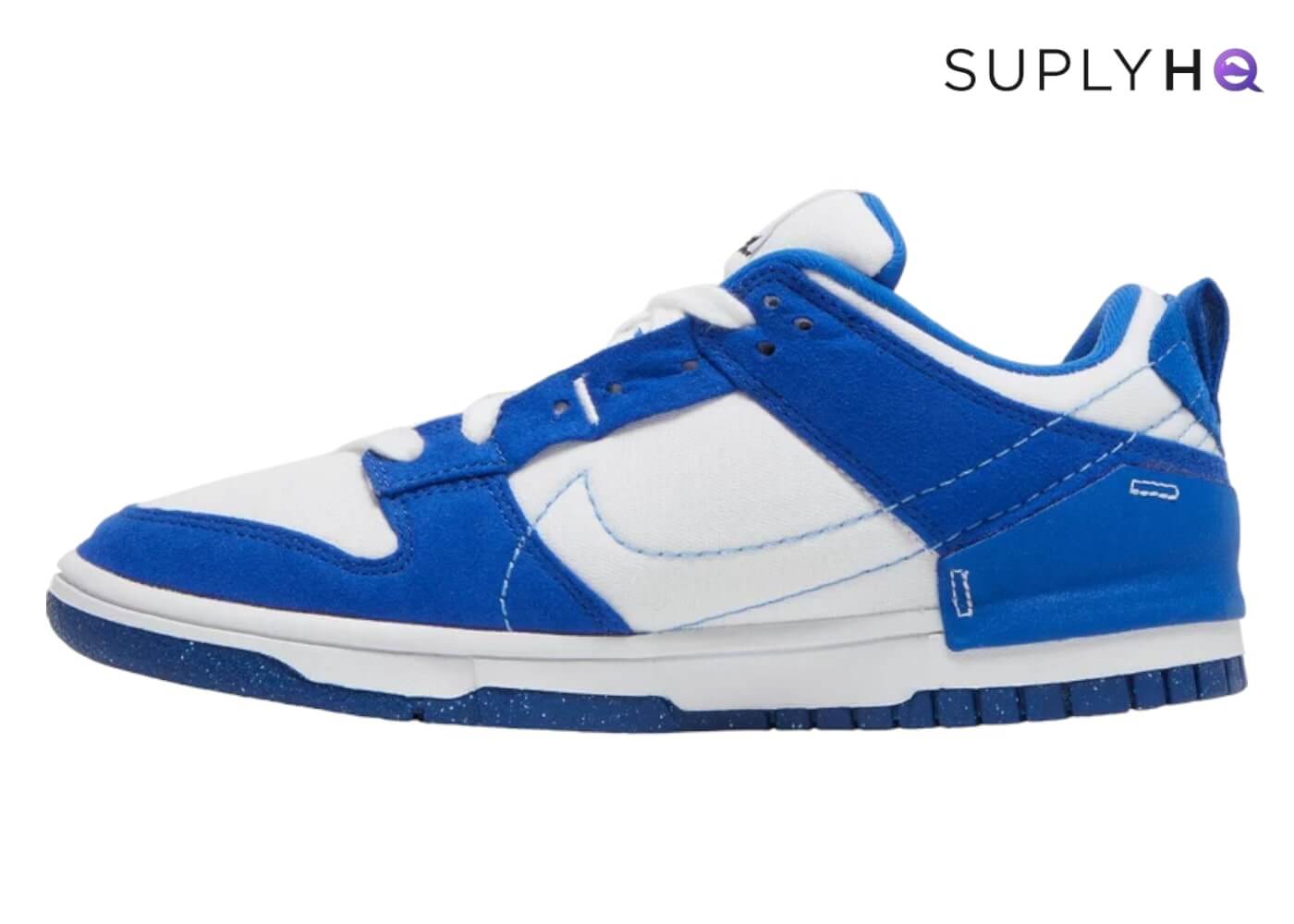 NIKE DUNK LOW DISRUPT 2 'WHITE UNIVERSITY BLUE' W