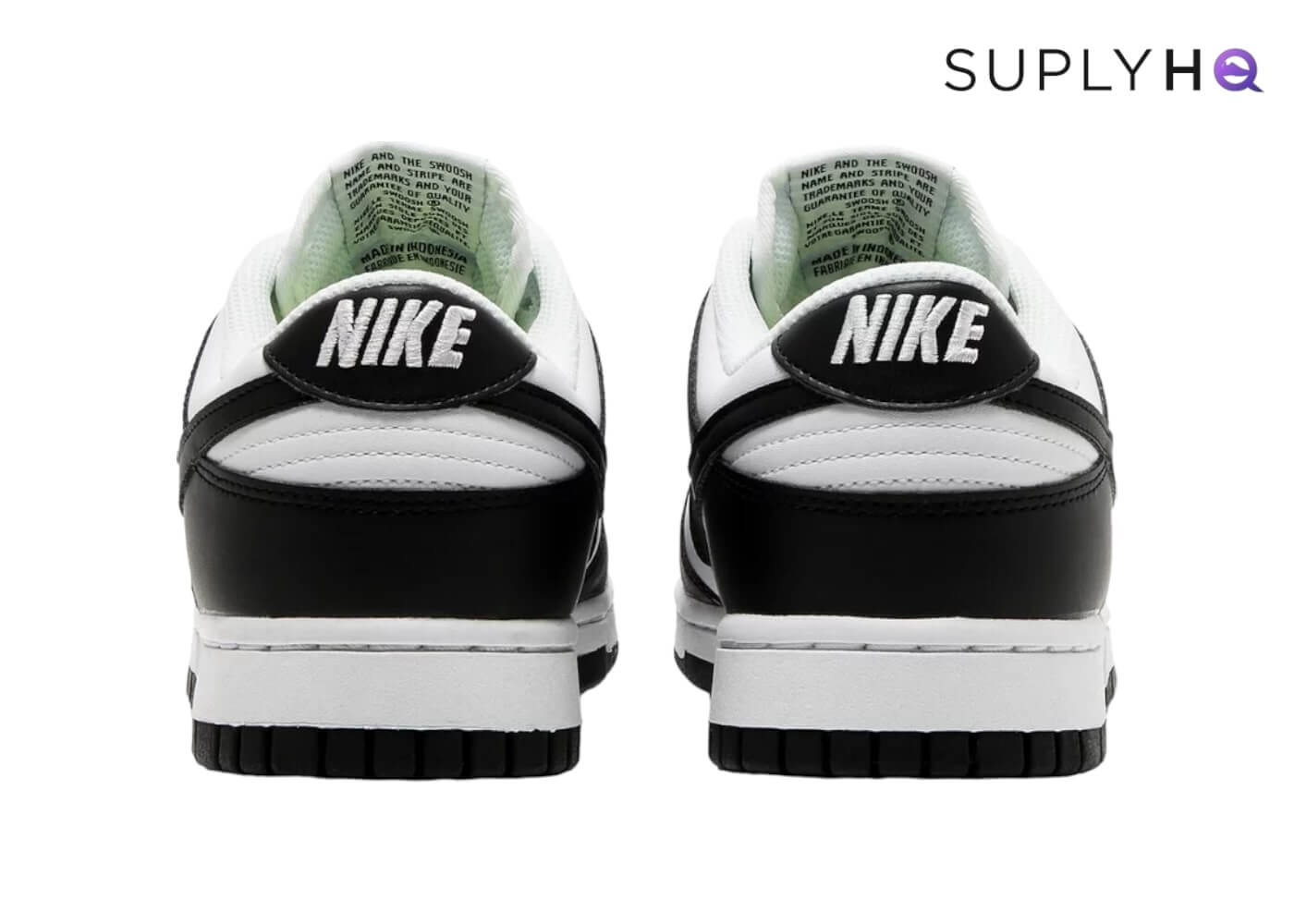NIKE DUNK LOW NEXT NATURE WHITE BLACK 'PANDA' W