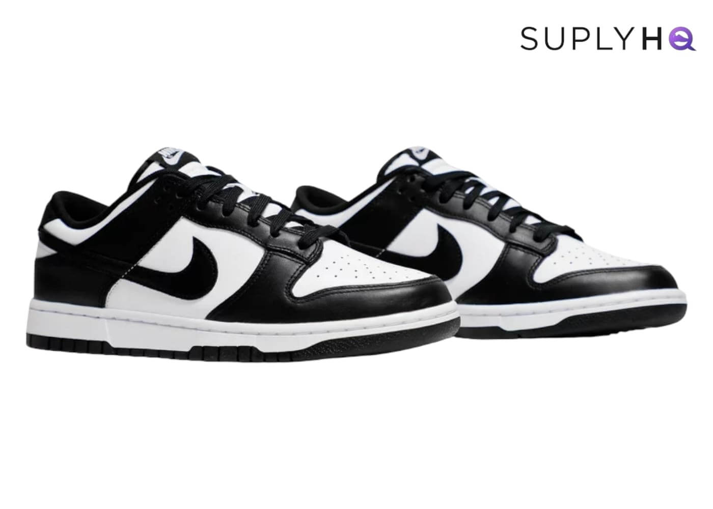 NIKE DUNK LOW WHITE BLACK 'PANDA' Men's