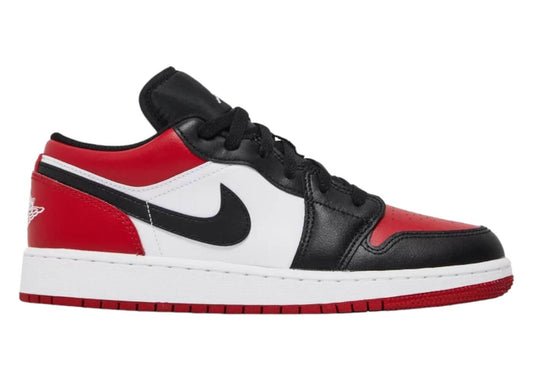 JORDAN 1 LOW 'BRED TOE' WOMENS/GS