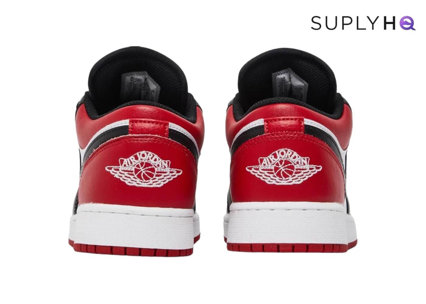 JORDAN 1 LOW 'BRED TOE' GS
