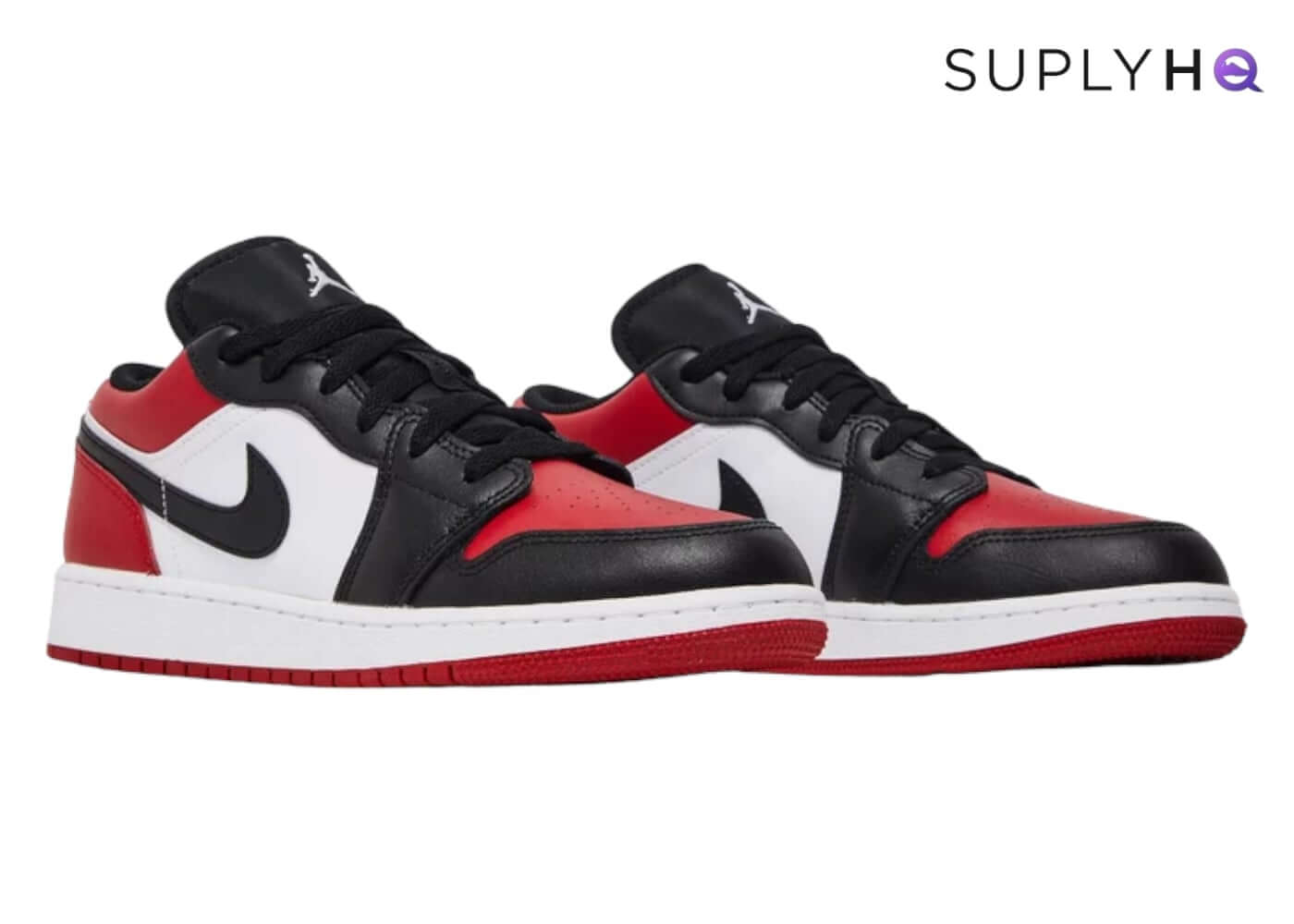 JORDAN 1 LOW 'BRED TOE' GS