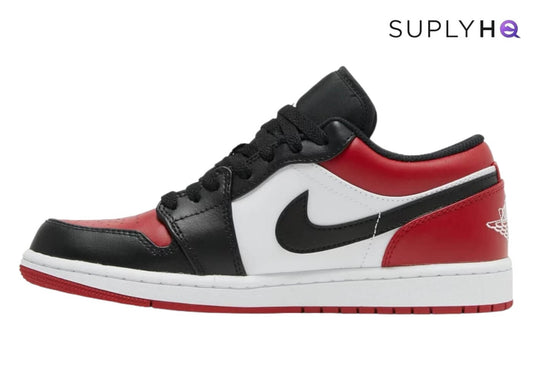 JORDAN 1 LOW 'BRED TOE'