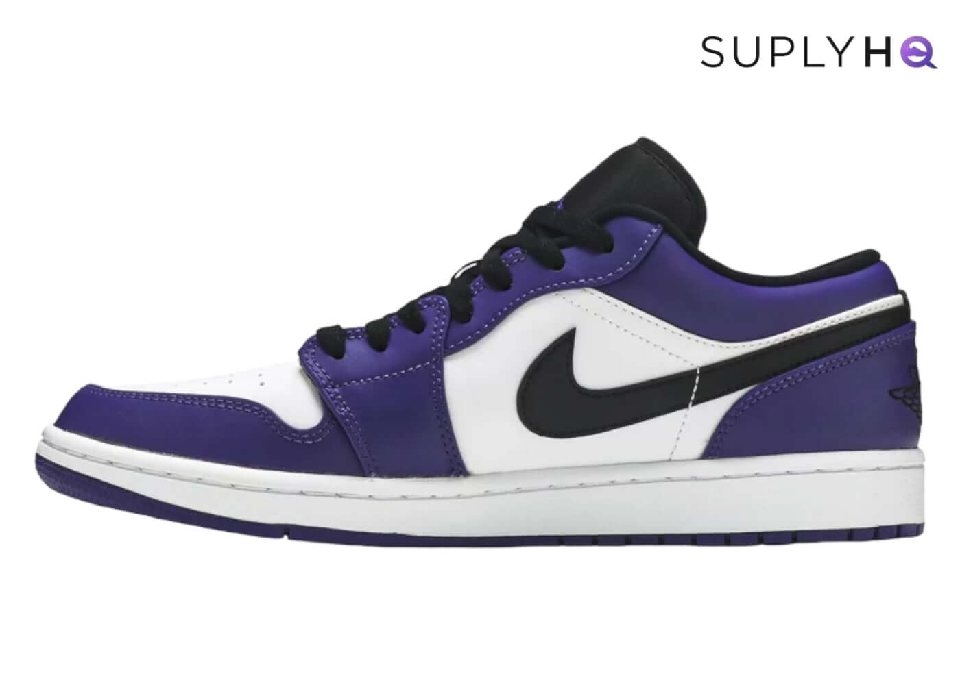 JORDAN 1 LOW 'COURT PURPLE'