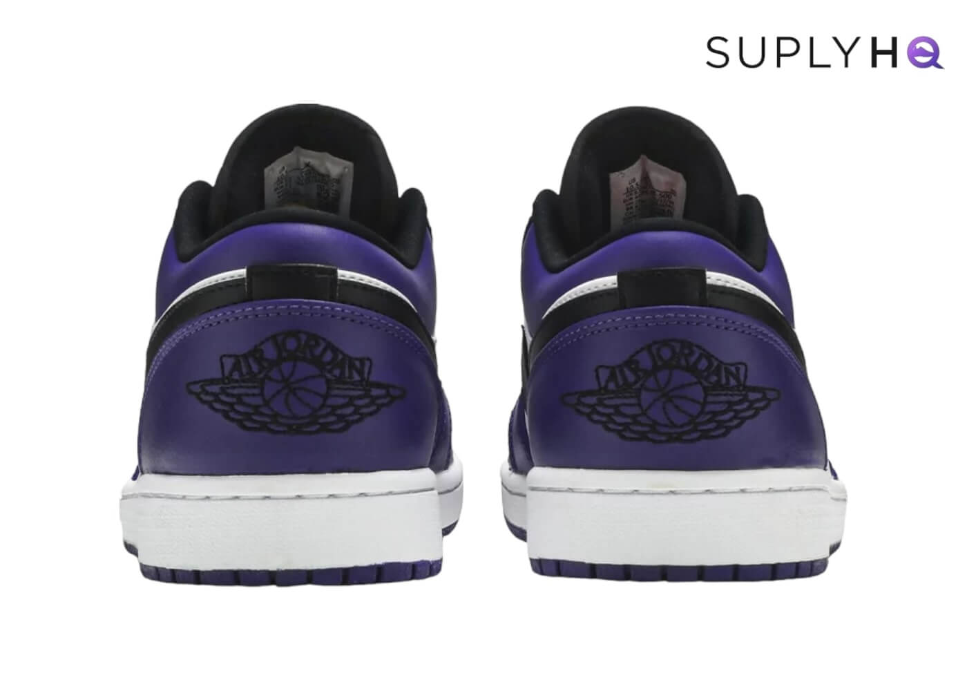 JORDAN 1 LOW 'COURT PURPLE'