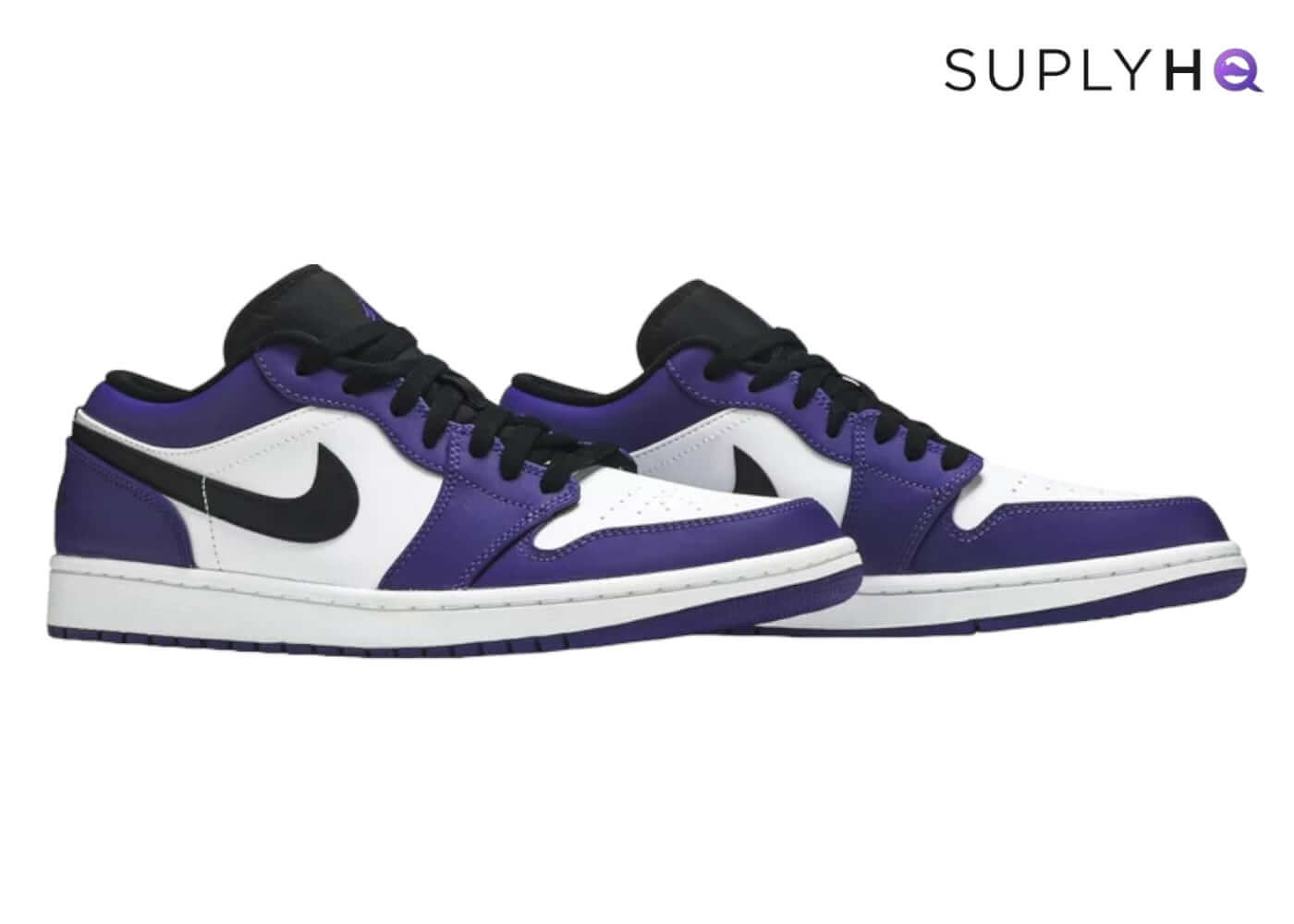 JORDAN 1 LOW 'COURT PURPLE'