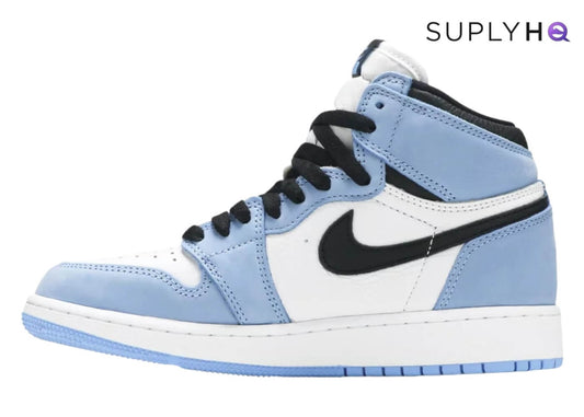 JORDAN 1 HIGH 'UNIVERSITY BLUE' WOMENS/GS