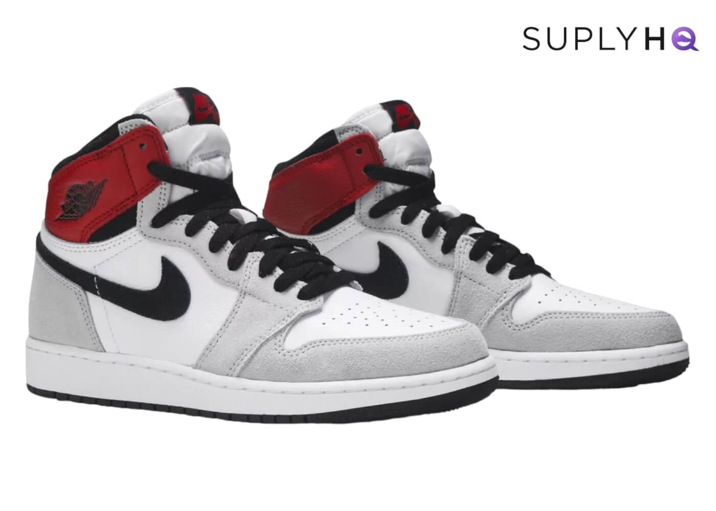 JORDAN 1 HIGH 'LIGHT SMOKE GREY' GS