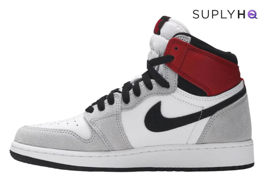 JORDAN 1 HIGH 'LIGHT SMOKE GREY' WOMENS/GS