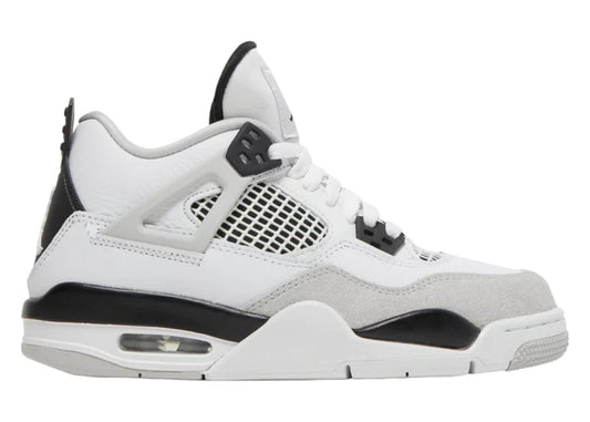 JORDAN 4 'MILITARY BLACK' WOMENS/GS