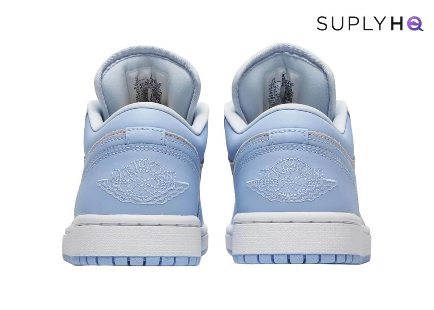 JORDAN 1 LOW 'FOOTBALL GREY ALUMINIUM' W