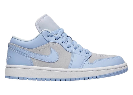 JORDAN 1 LOW 'FOOTBALL GREY ALUMINIUM' W