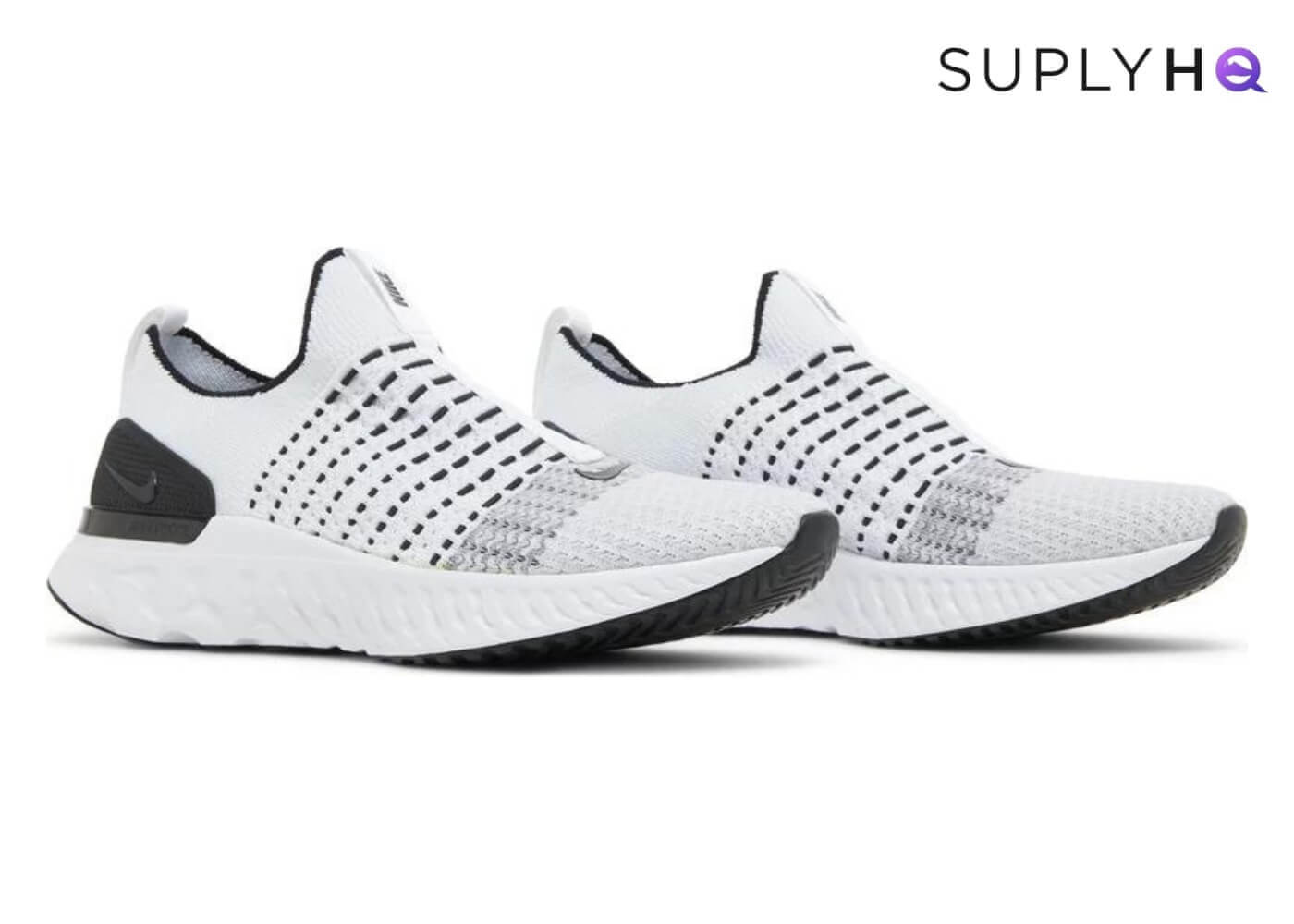 NIKE REACT PHANTOM RUN FLYNIT 2 WHITE 'OREO'