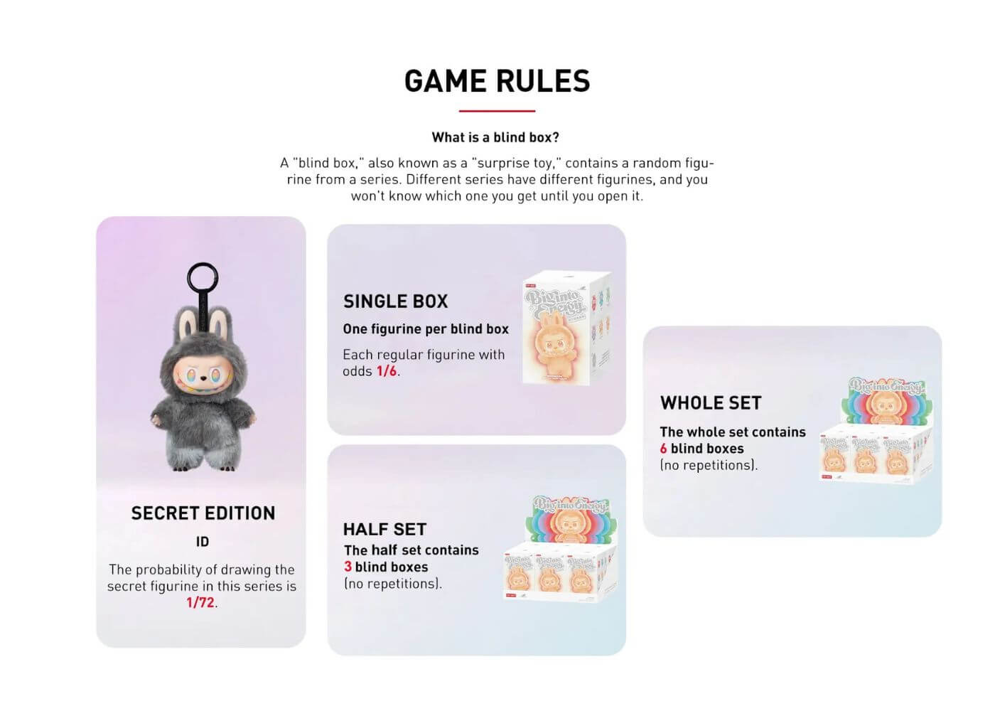 POP MART The Monsters Labubu Big Into Energy Series Plush Pendant