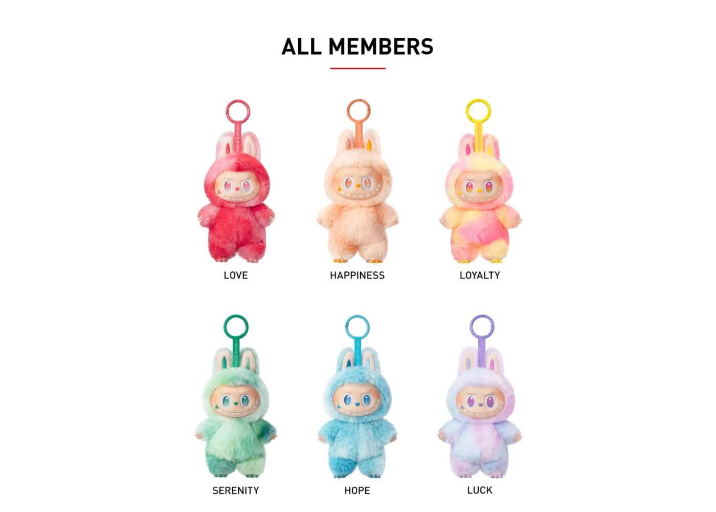 POP MART The Monsters Labubu Big Into Energy Series Plush Pendant