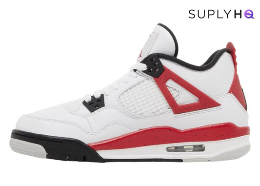 JORDAN 4 'RED CEMENT' WOMENS/GS