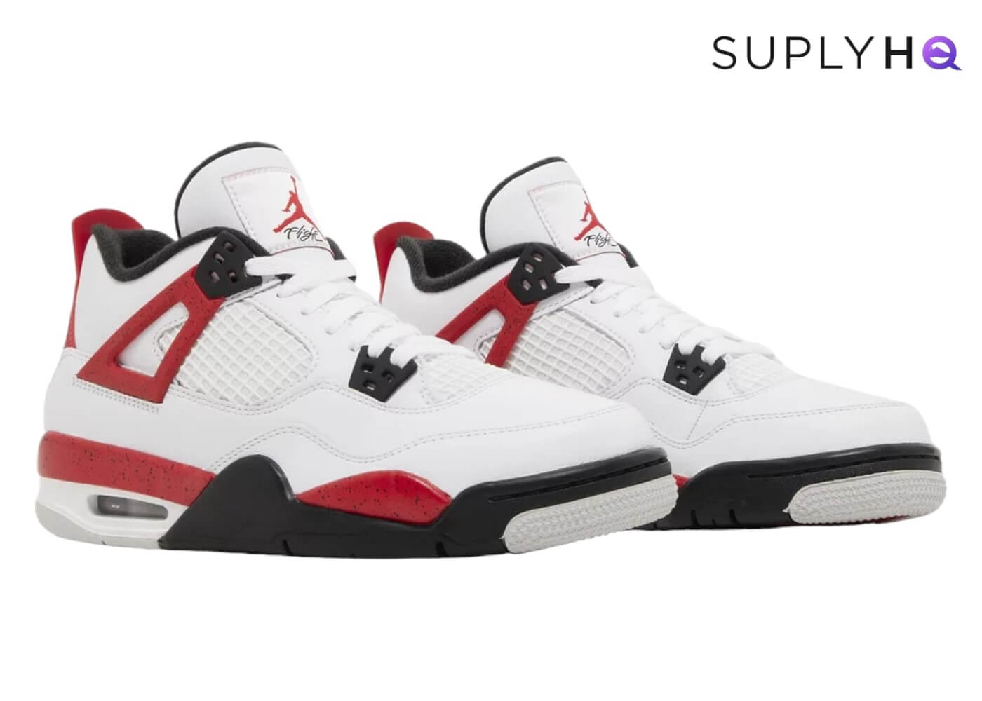 JORDAN 4 'RED CEMENT' WOMENS/GS