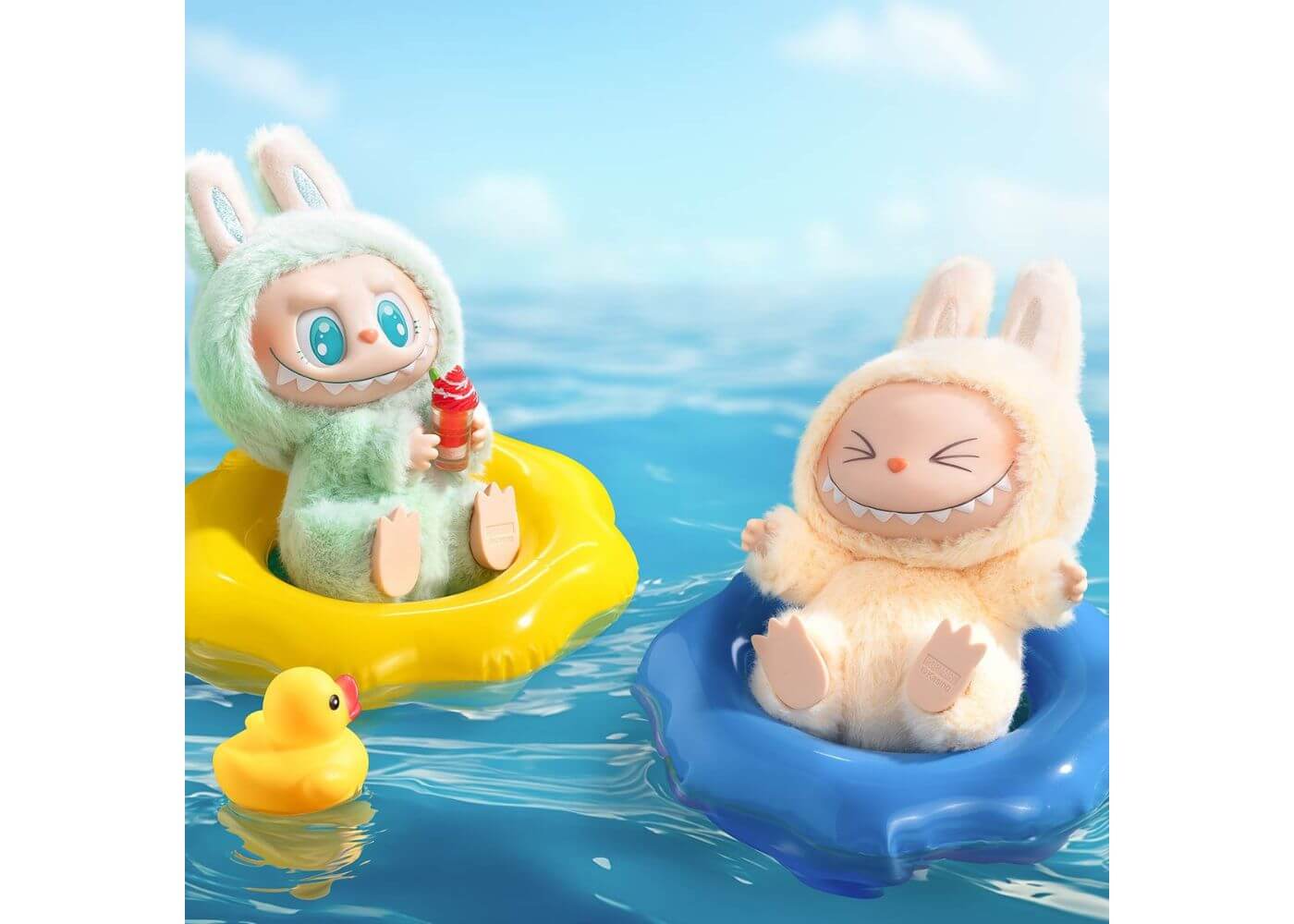 POP MART The Monsters Labubu Have a Seat Series Plush Pendant