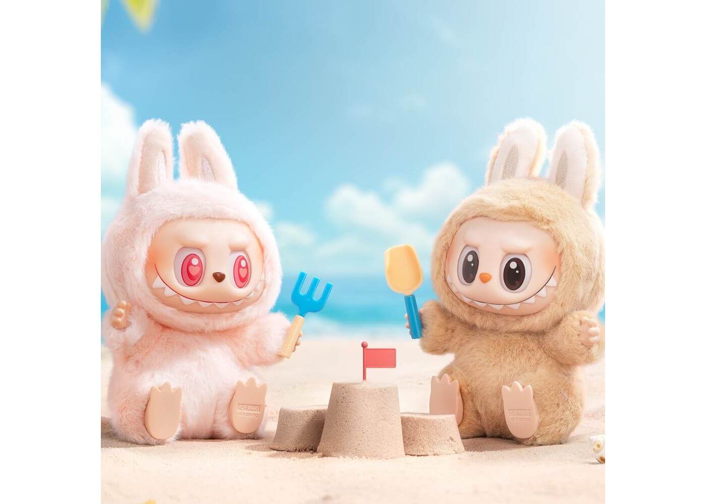 POP MART The Monsters Labubu Have a Seat Series Plush Pendant