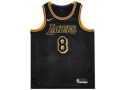 NIKE KOBE MAMBA MENTALITY LOS ANGELES LAKERS CITY EDITION SWINGMAN JERSEY