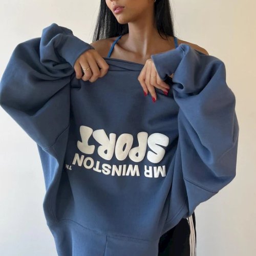 MR WINSTON 'SLATE' PUFF HOODIE - suplyhq.com