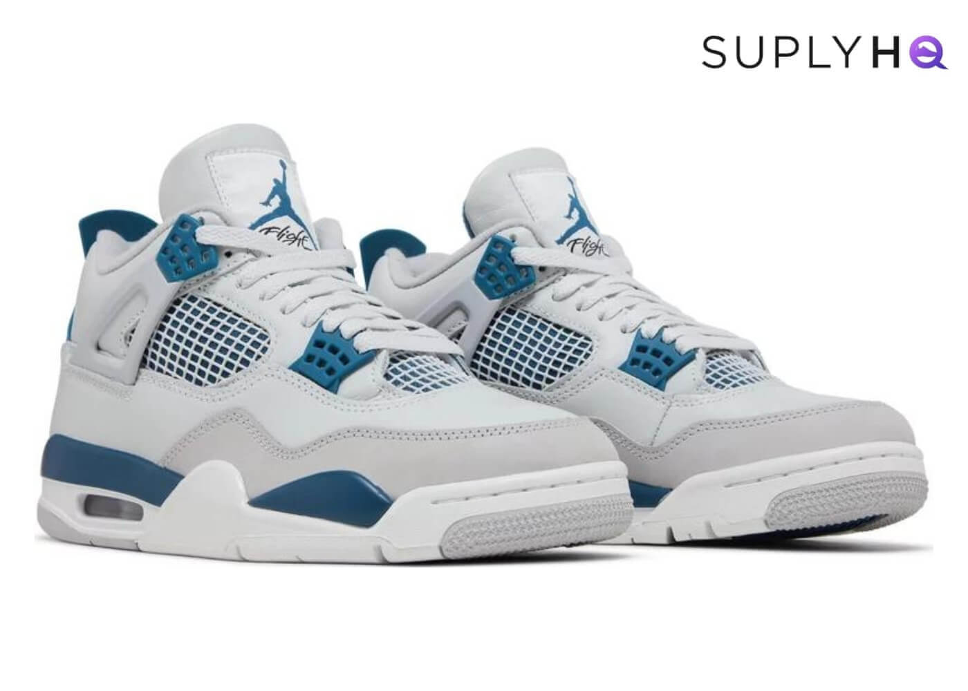 JORDAN 4 'MILITARY BLUE'