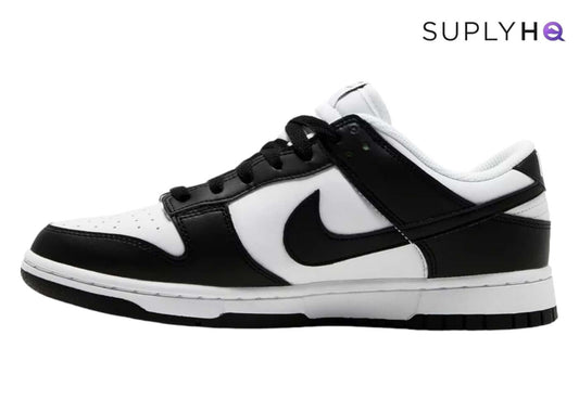 NIKE DUNK LOW NEXT NATURE WHITE BLACK 'PANDA' W