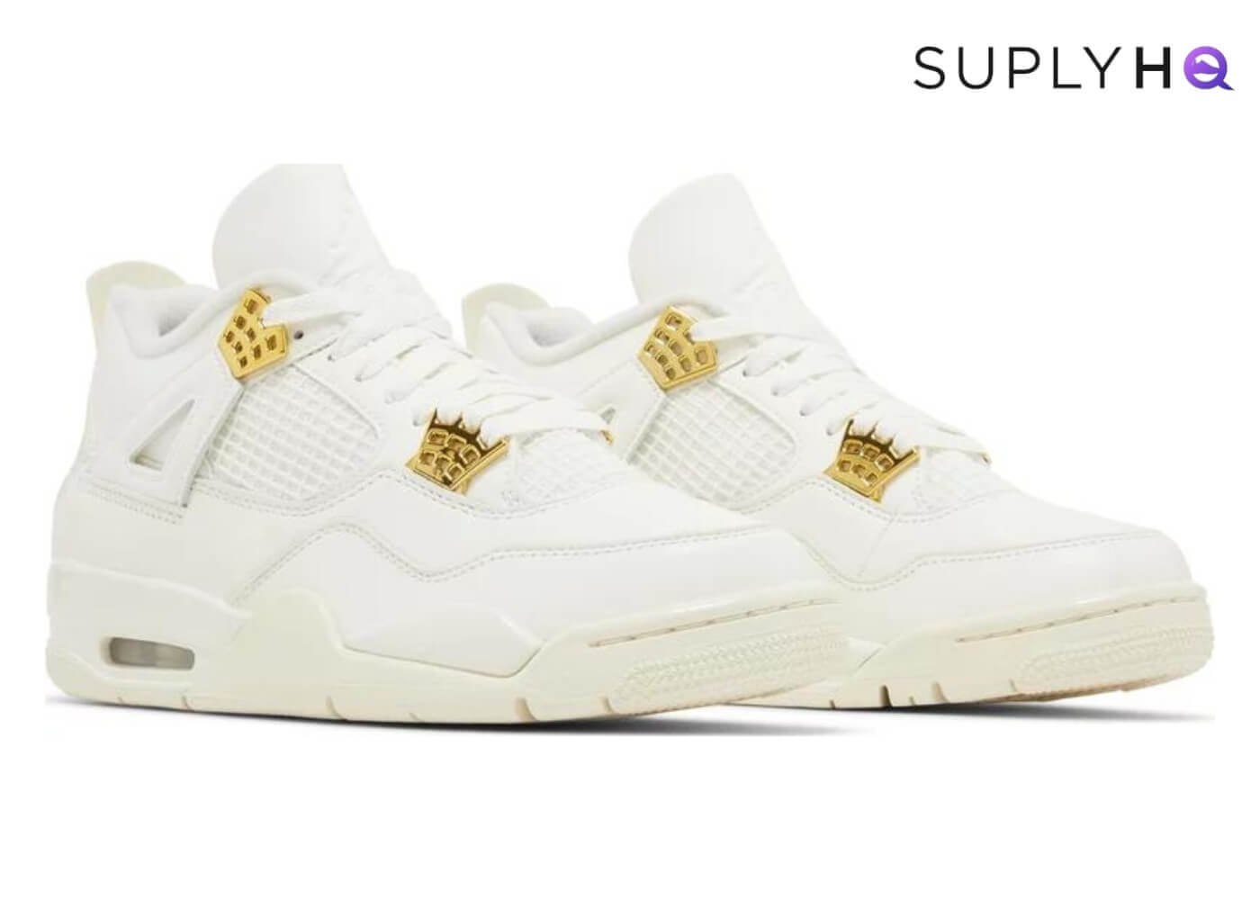 JORDAN 4 'METALLIC GOLD' W