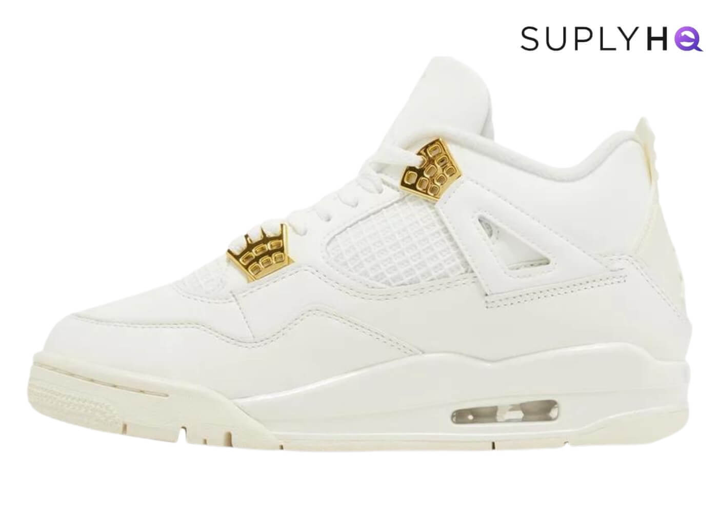 JORDAN 4 'METALLIC GOLD' W