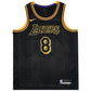 NIKE KOBE MAMBA MENTALITY LOS ANGELES LAKERS CITY EDITION SWINGMAN JERSEY