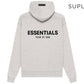 FEAR OF GOD ESSENTIALS CORE COLLECTION PULLOVER HOODIE SS22 'LIGHT OATMEAL'