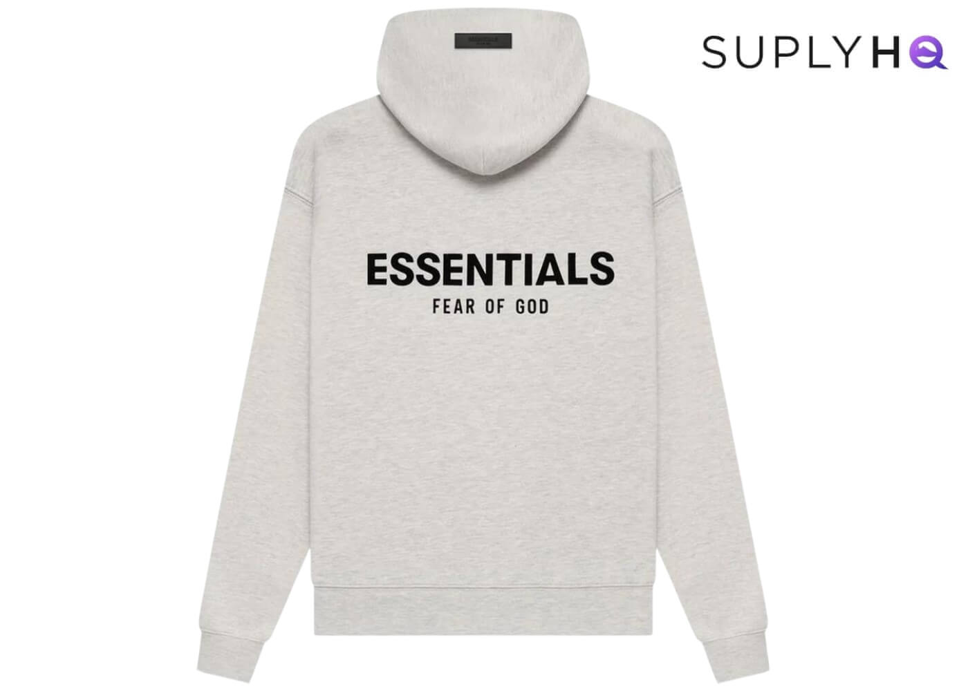 FEAR OF GOD ESSENTIALS CORE COLLECTION PULLOVER HOODIE SS22 'LIGHT OATMEAL'